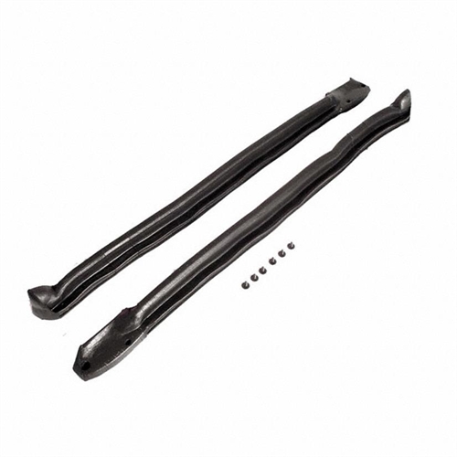 Windshield Pillar Post Seals for Convertibles. Two pieces 25 In. long. Pair. PILLAR POST SEAL 69-70